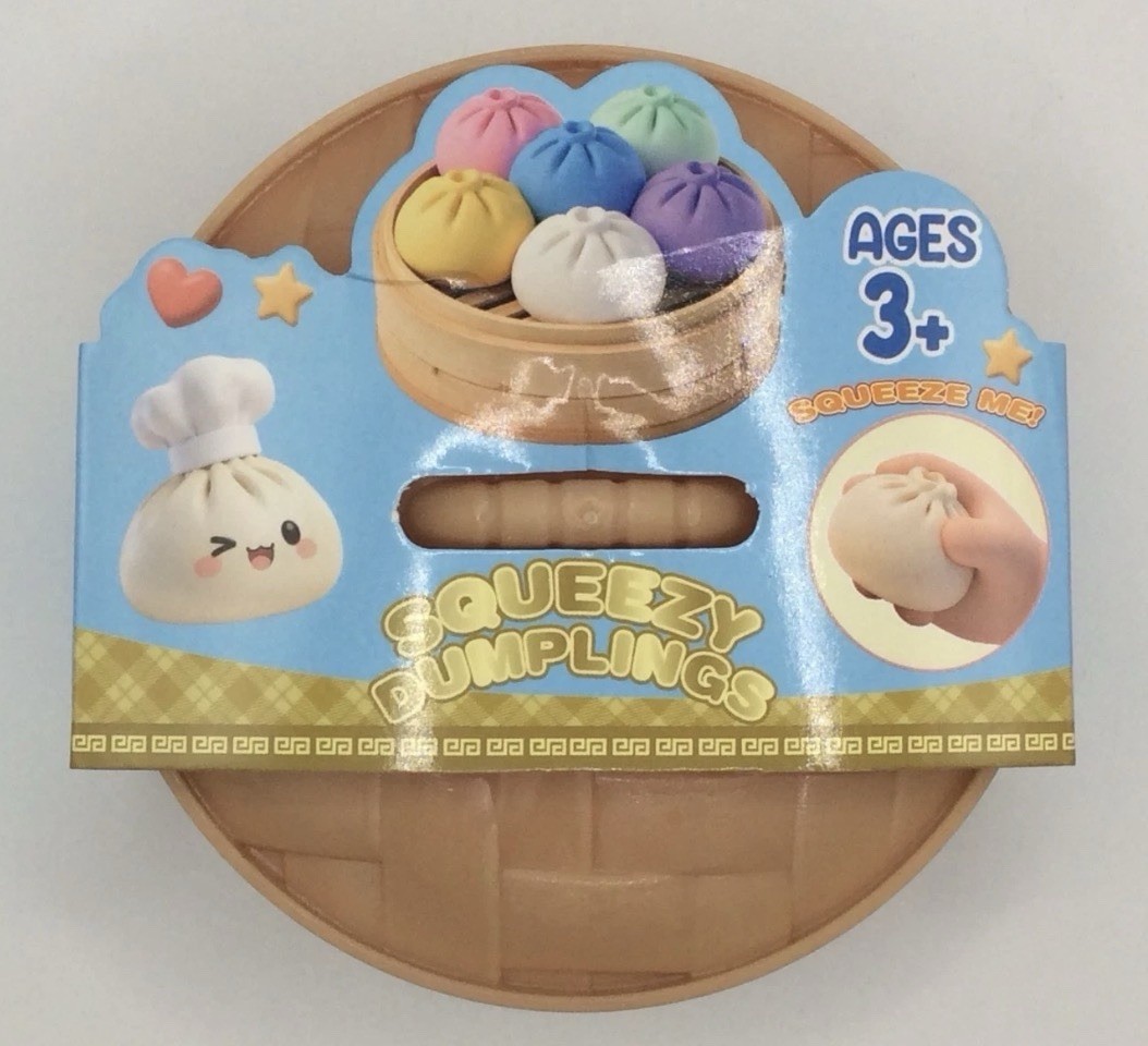 Squishy Bun Mystery NEW Dumplings assorted box (CASE of 12PC)🔥🔥SALE 🔥🔥