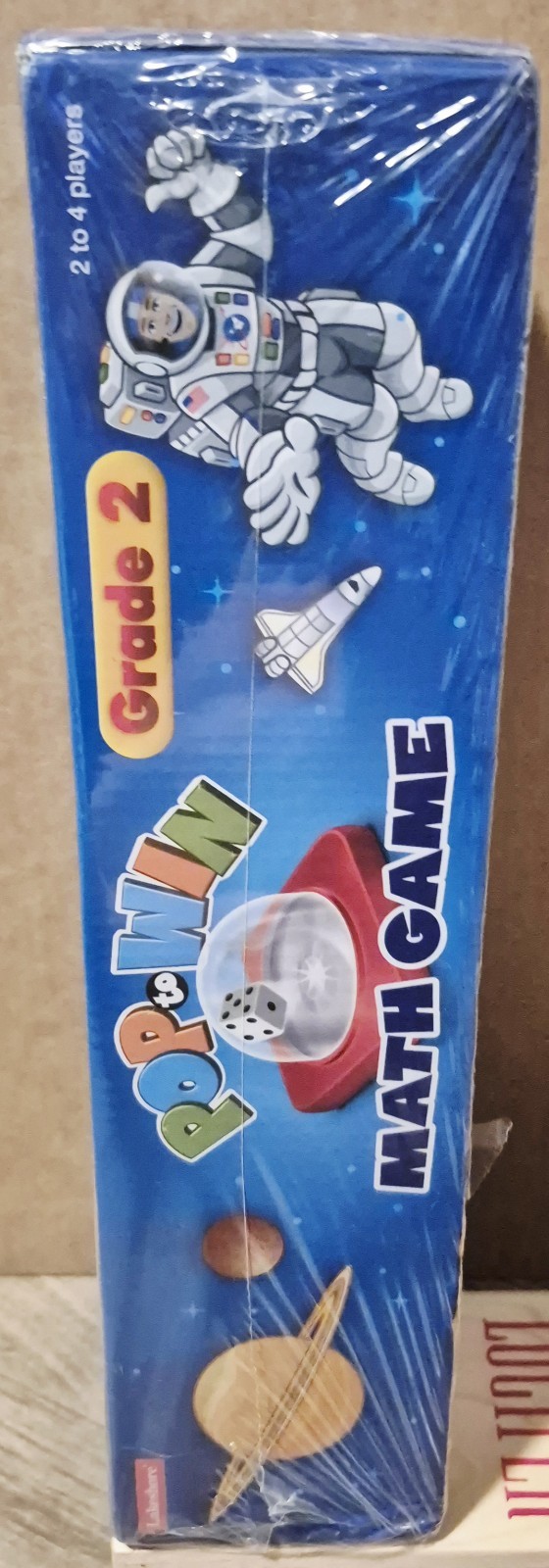 Lakeshore Pop to Win Math Learning Board Game Grade 2 Ages 7+ Outer Space NEW