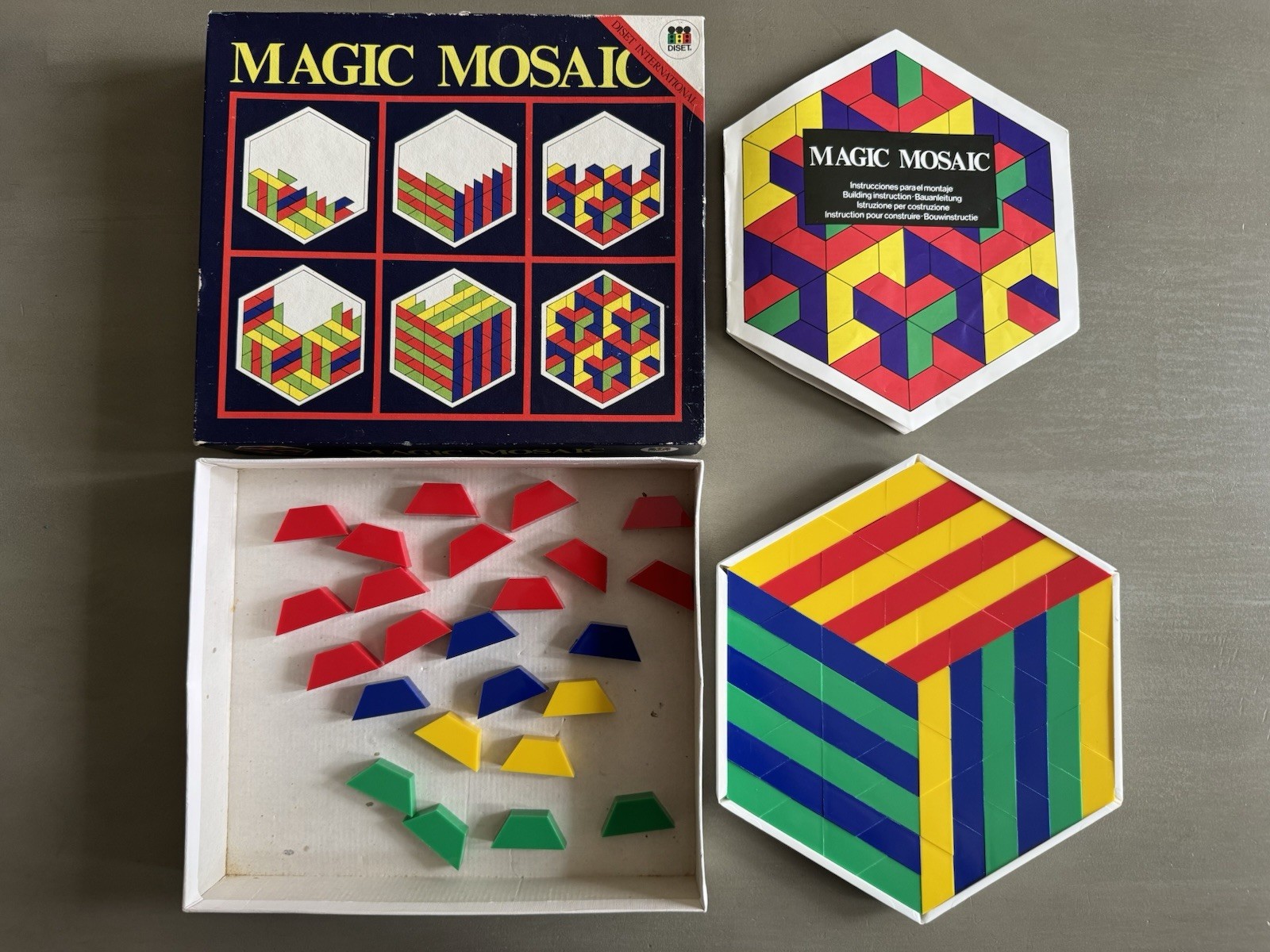 MAGIC MOSAIC Diset International Educational Design Puzzle Toy Spain