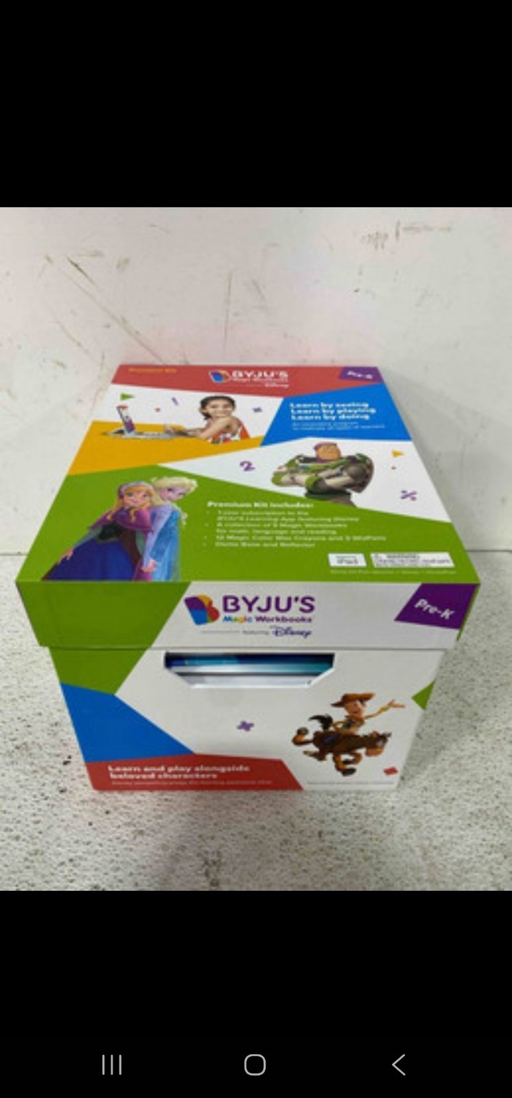 BYJU’S Learning Kit: Disney, Pre-K Premium Edition (App + – Preschool, Ages 3-5