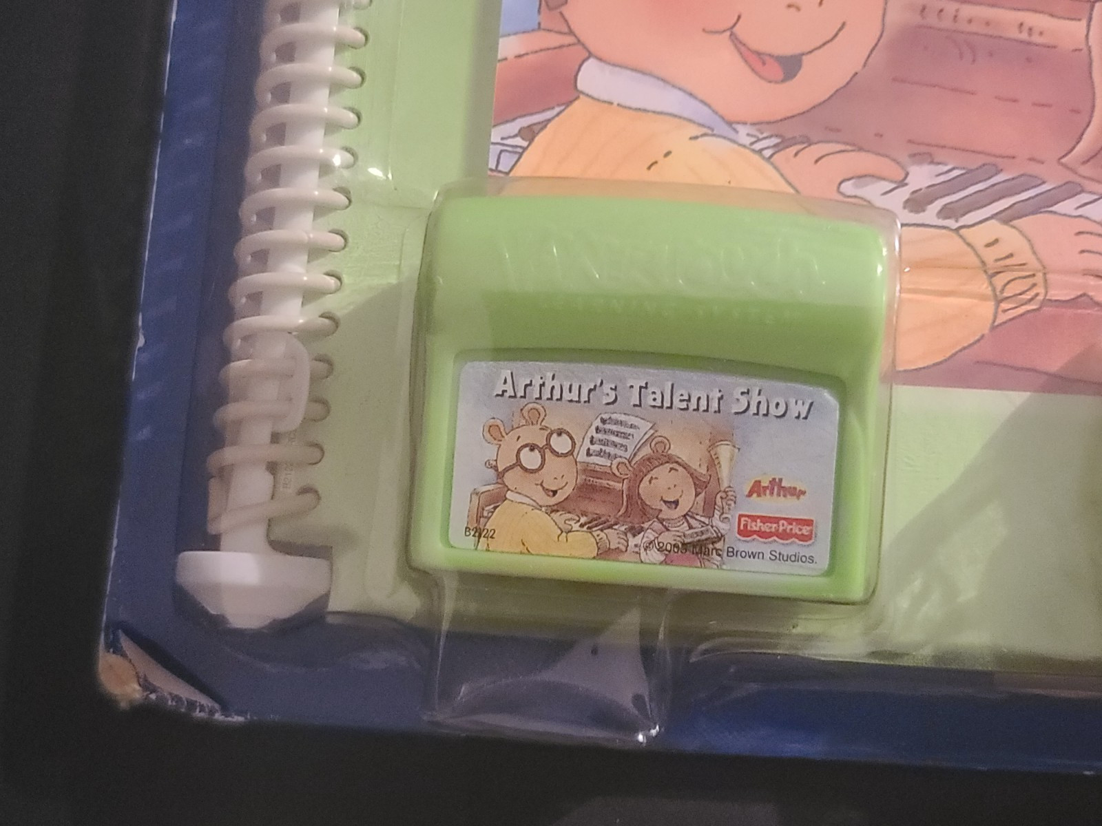 FACTORY SEALED Fisher Price “Arthur’s Talent Show” POWER TOUCH Book & Cartridge