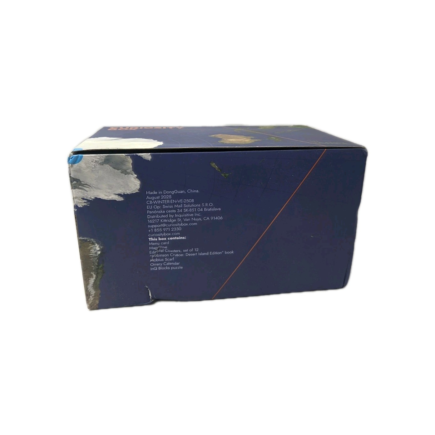 VSauce Curiosity Box Life Of The Mind Limited Ed Robinson Crusoe August 2025