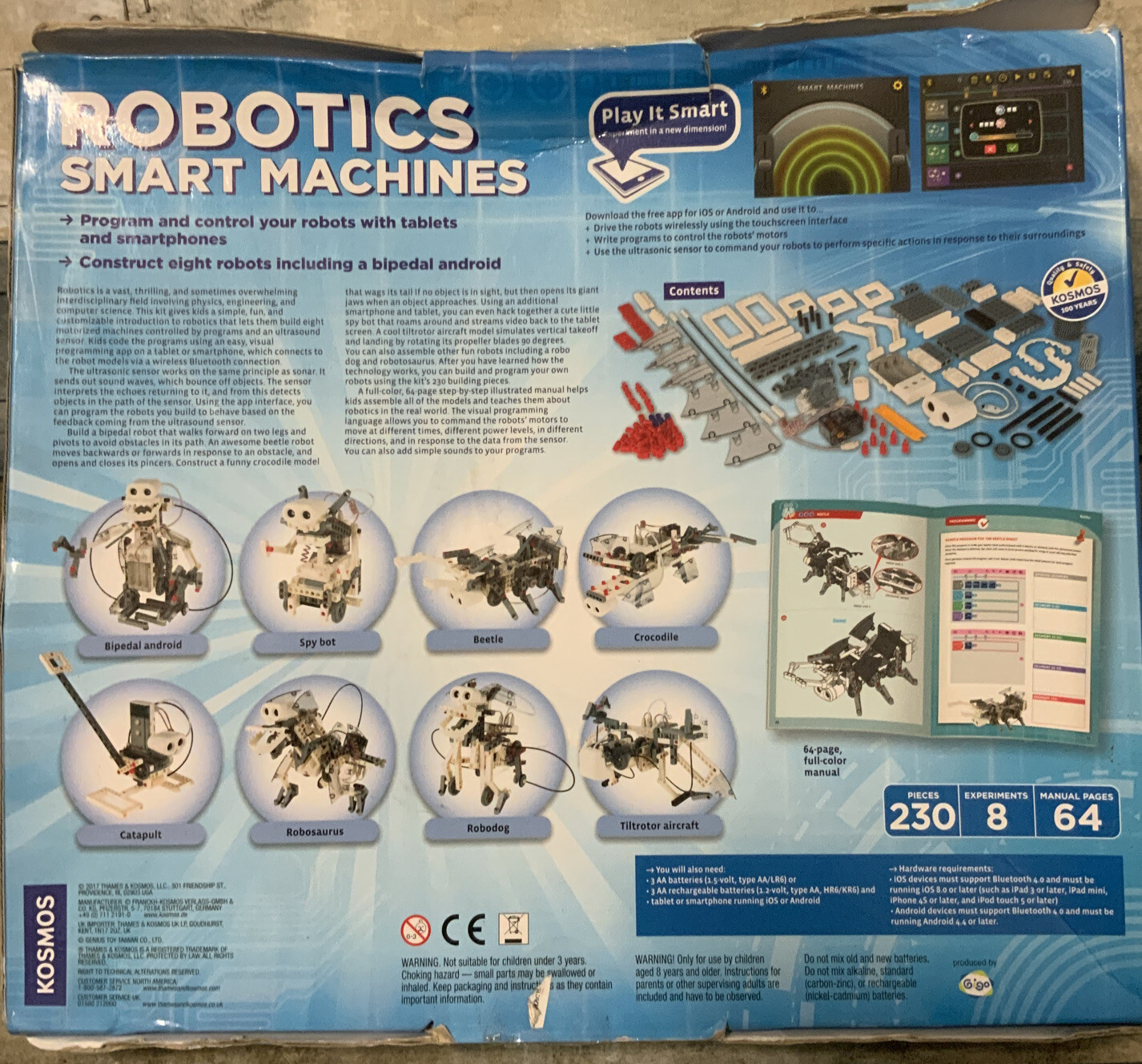 ⚡️Thames & Kosmos Robotics: Smart Machines 🆕 Distressed Box ⚠️