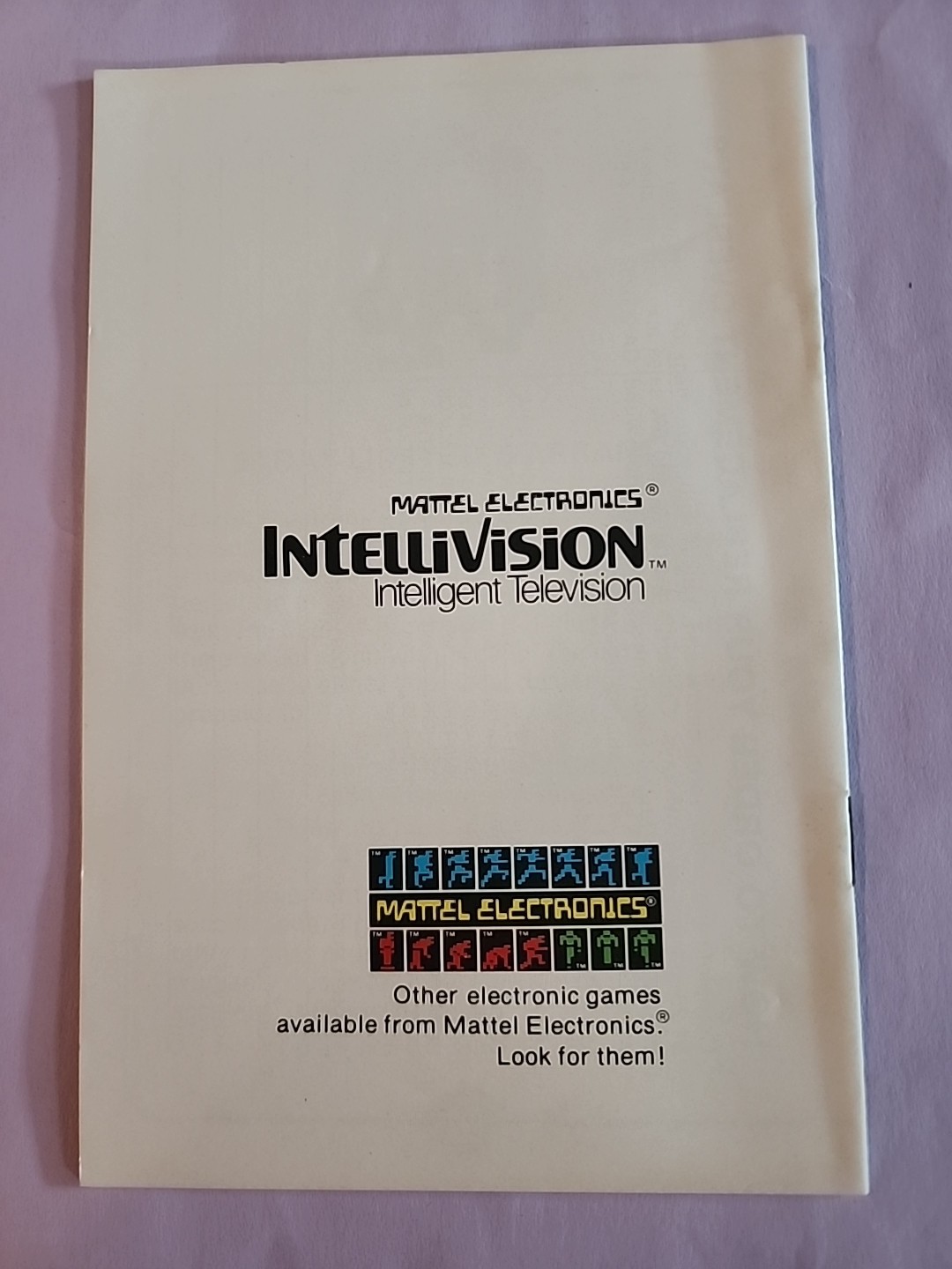 Intellevision The Electric Company Math Fun In Box 2 Overlays Manual CIB