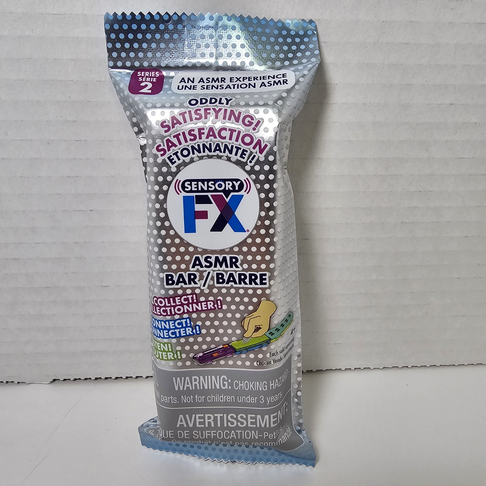 Lot Of 6 – Sensory FX ASMR Bar Oddly Satisfying Fidget Toys Series 2 – Sealed