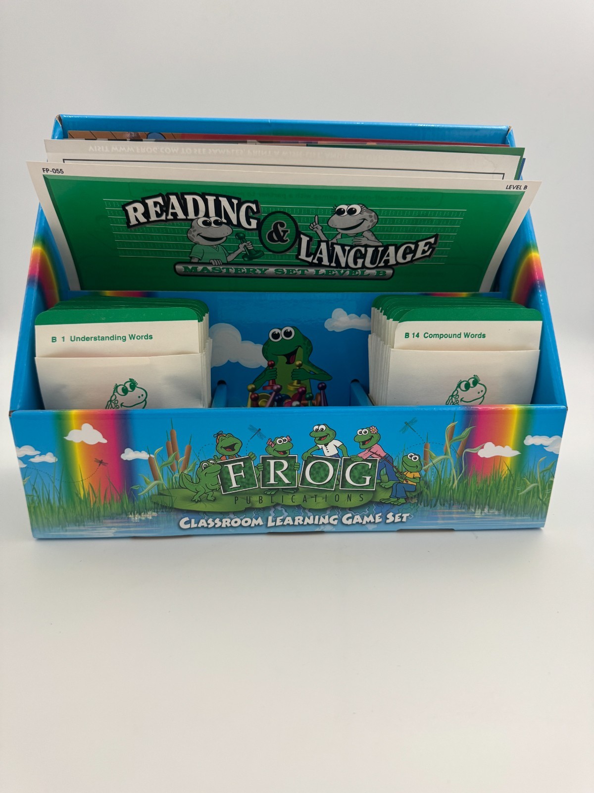 FROG Publication Classroom Learning Game Set- FP-055 Reading & Language level B