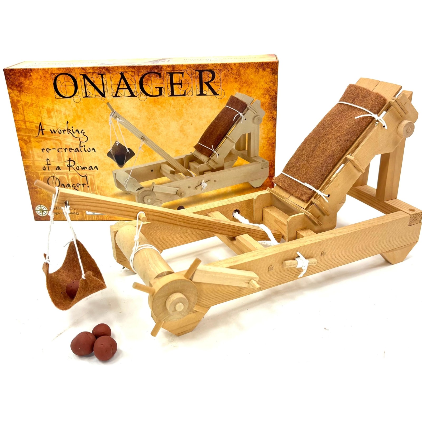 STEM Kit – Medieval Onager Catapult | Build Your Own Working Siege Engine | W…