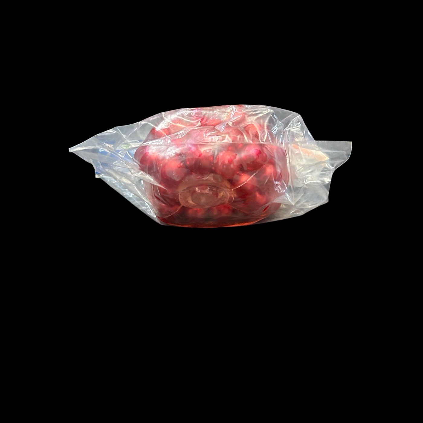 Stress Relief Ball Squeeze Squish Sensory Fidget Toy Tactile Play Red Pearls New