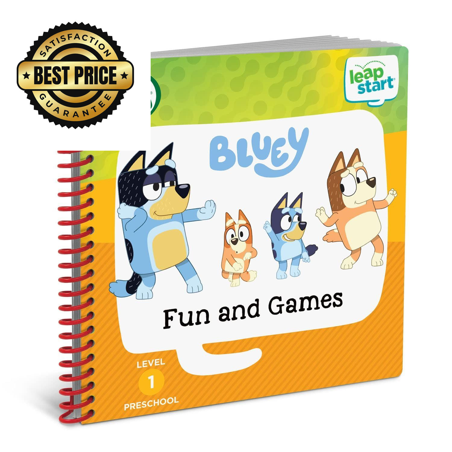 LeapFrog LeapStart Bluey Fun and Games Level 1,