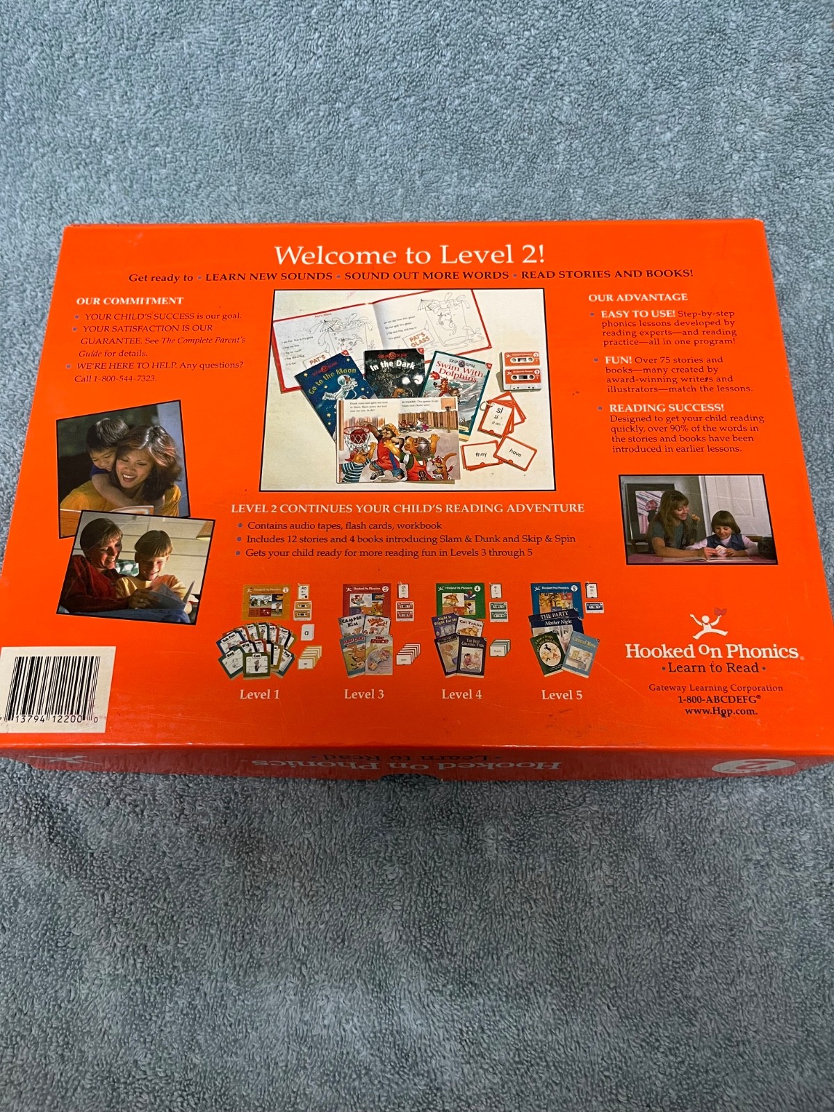 Hooked On Phonics Learn To Read Levels 1-5 Kit Vintage