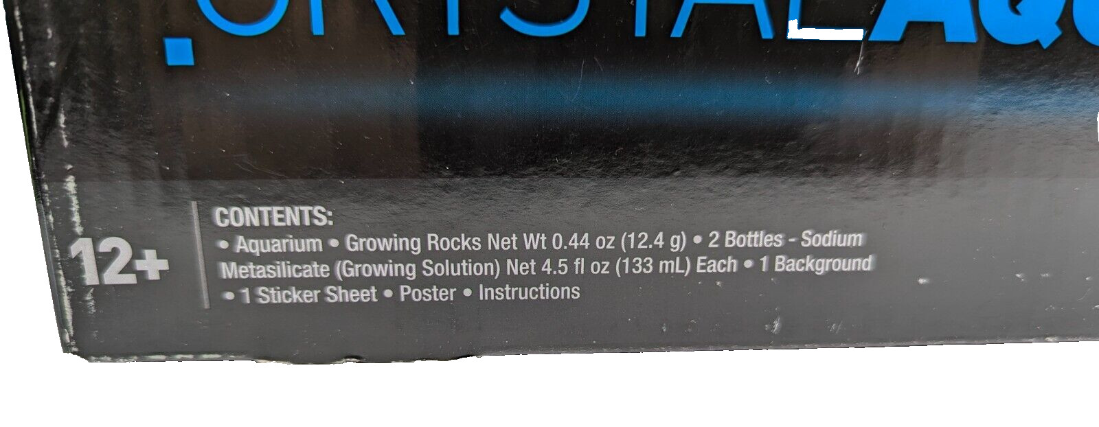 Discovery Kids-Crystal Aquarium-Growing Kit Magic Rocks 12 years and up