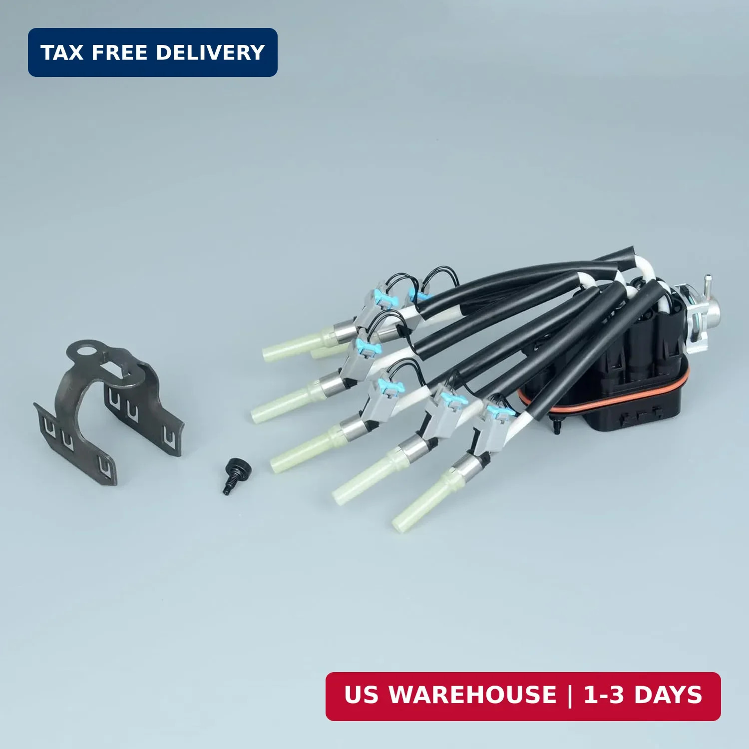 FJ503 Spider Injector Assembly w/Bracket Compatible with V6 4.3L GMC Jimmy