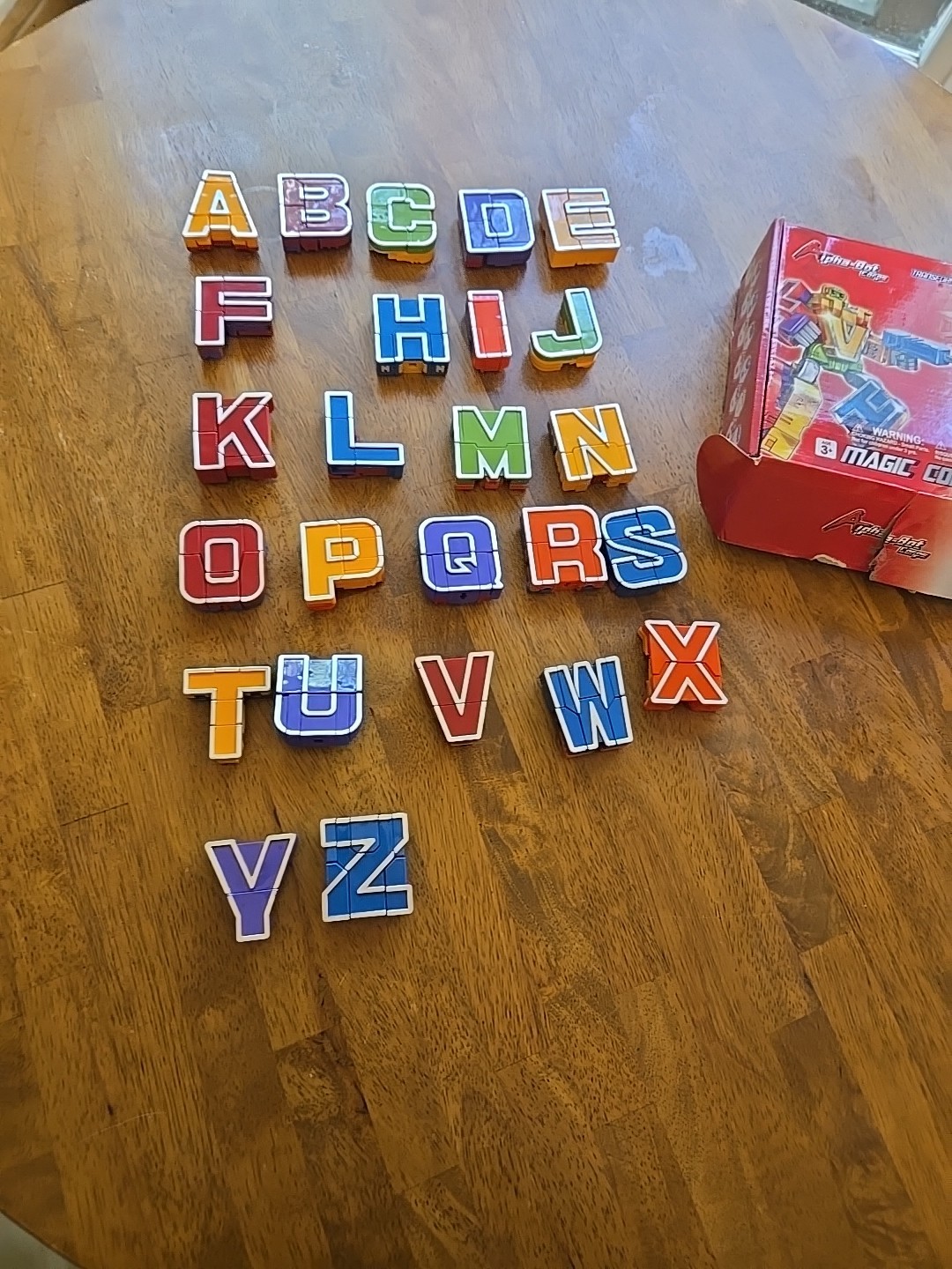 JOYIN Alphabet Robots Toys for Kids, Learning Toys, Alphabots, Missing Letter G