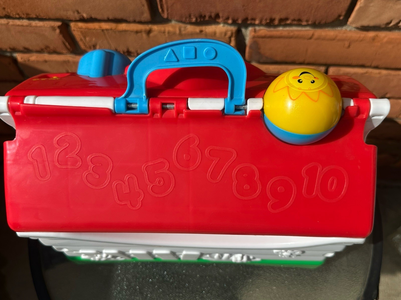 Fisher Price ABC 123 Musical Sound School House Interactive Learning Toy WORKS