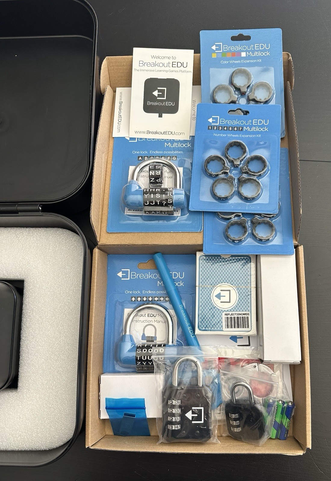 Breakout Edu Kit Educational Game for Teamwork and Problem Solving