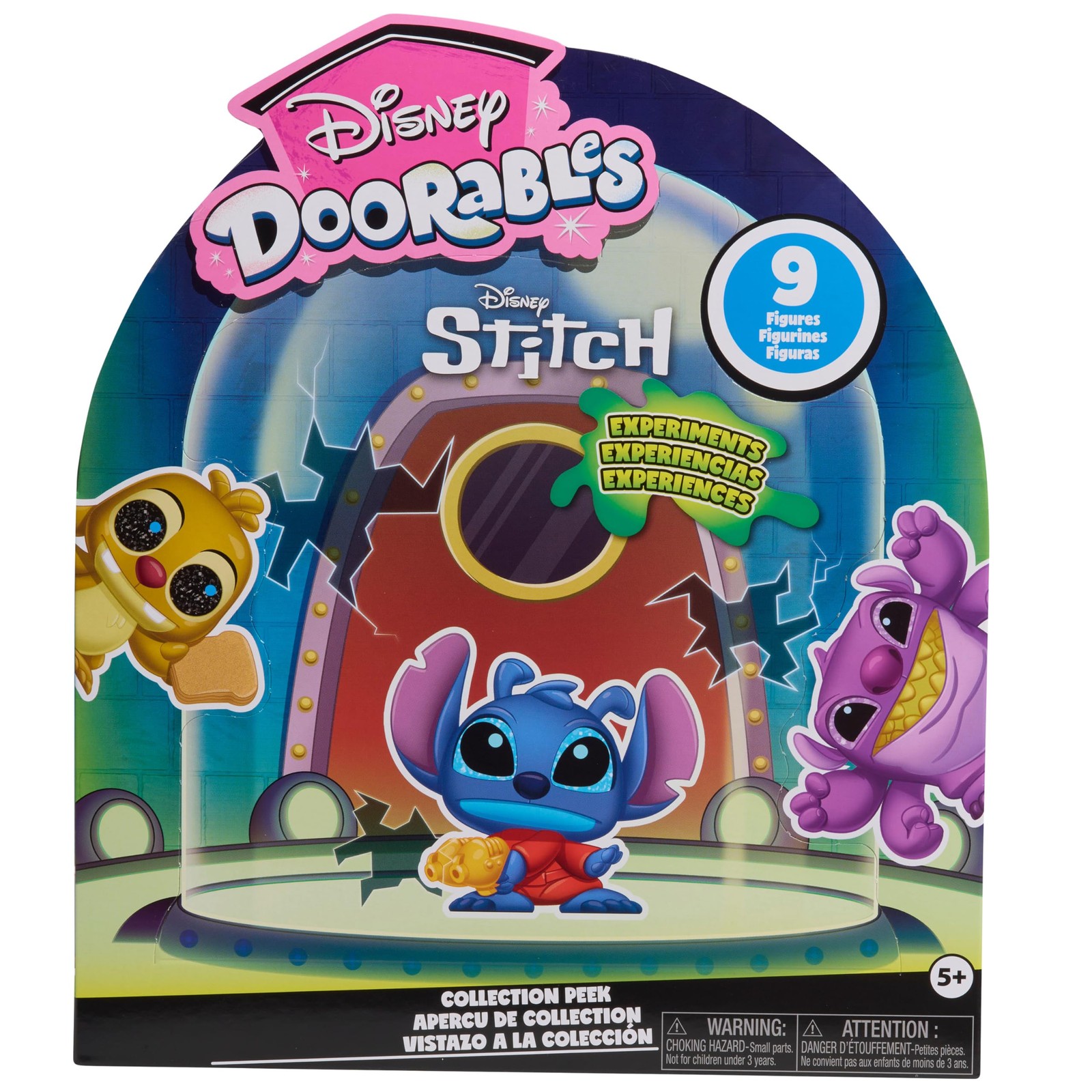 Stitch Experiments Collection Peek, Kids Toys for Ages 5 Up