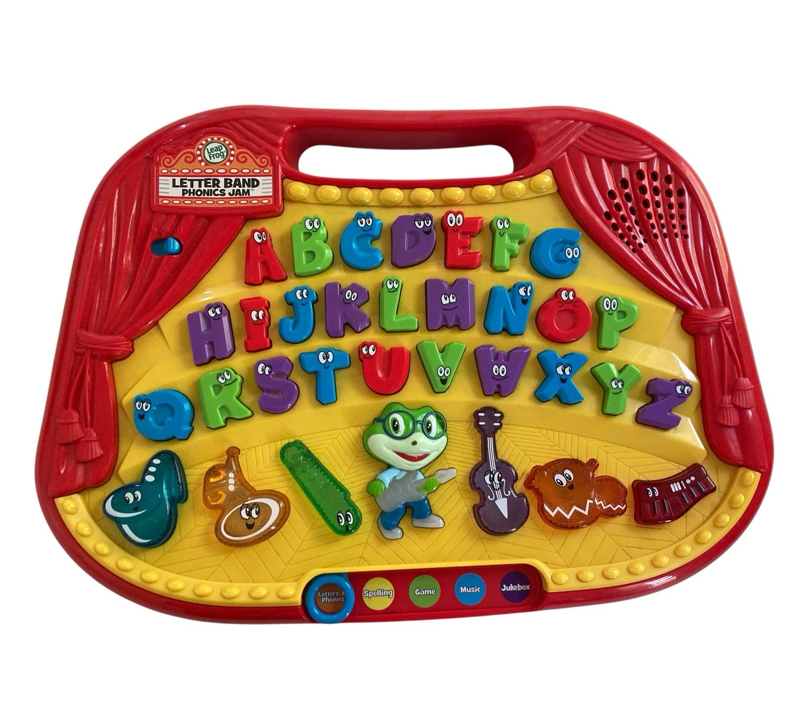 Leapfrog Letter Band Phonics Jam Educational Learning Toy Tested Works 2018