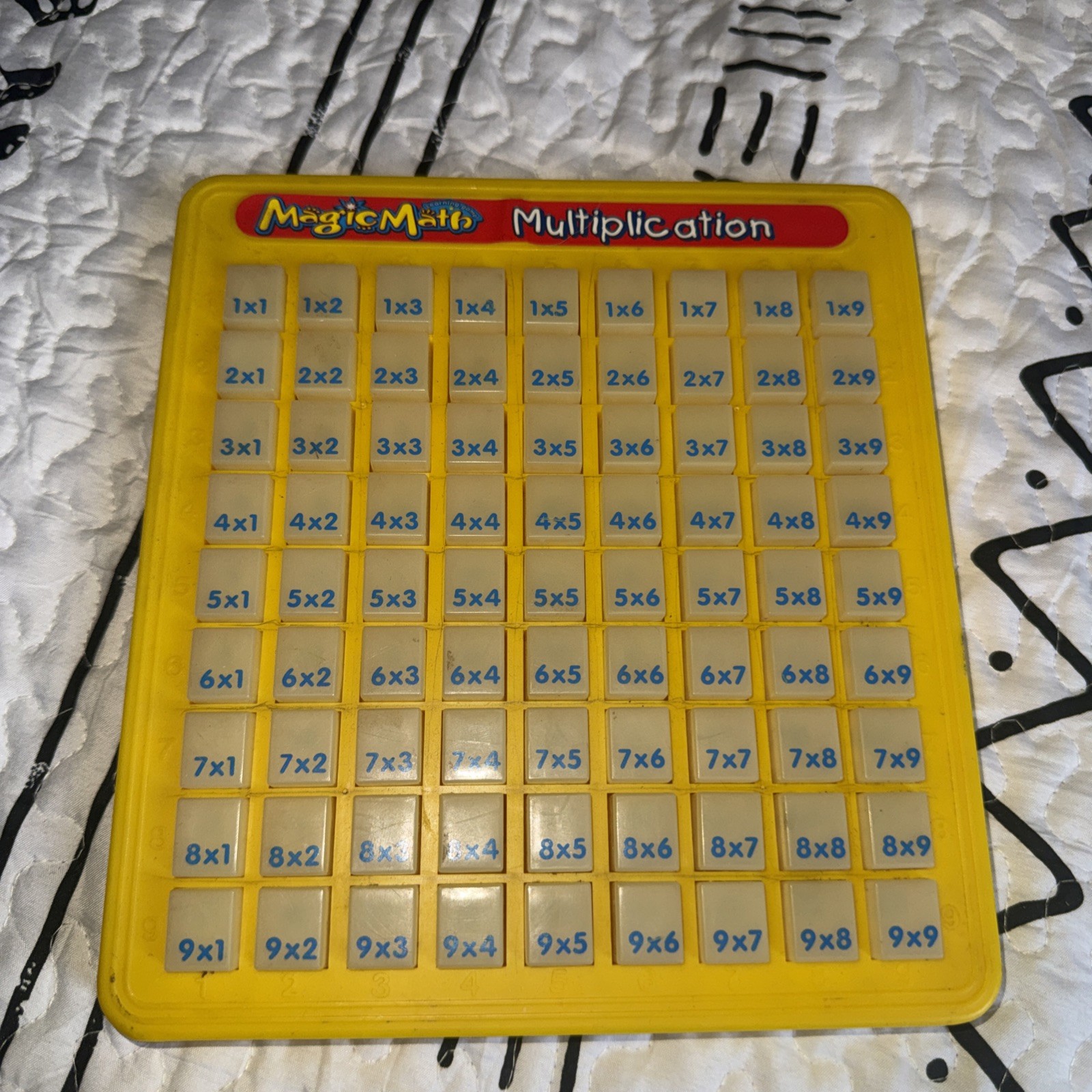 Vintage 1993 Magic Math Multiplication Machine , Educational
