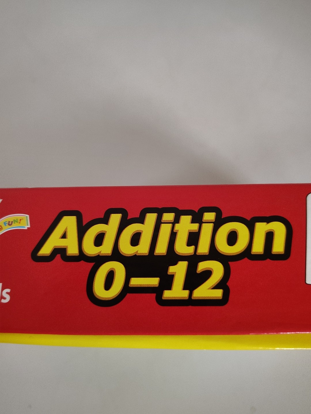 Trend Flash Cards Addition 0-12 Ages 6 And Up