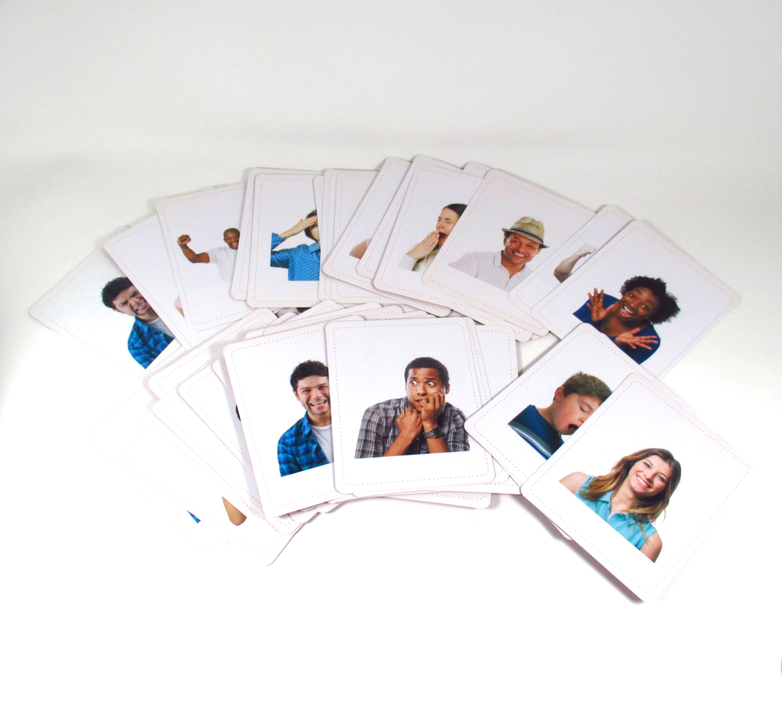 Emotions Flash Cards 50 Set CreateFun Social Skills Therapy Autism ABA