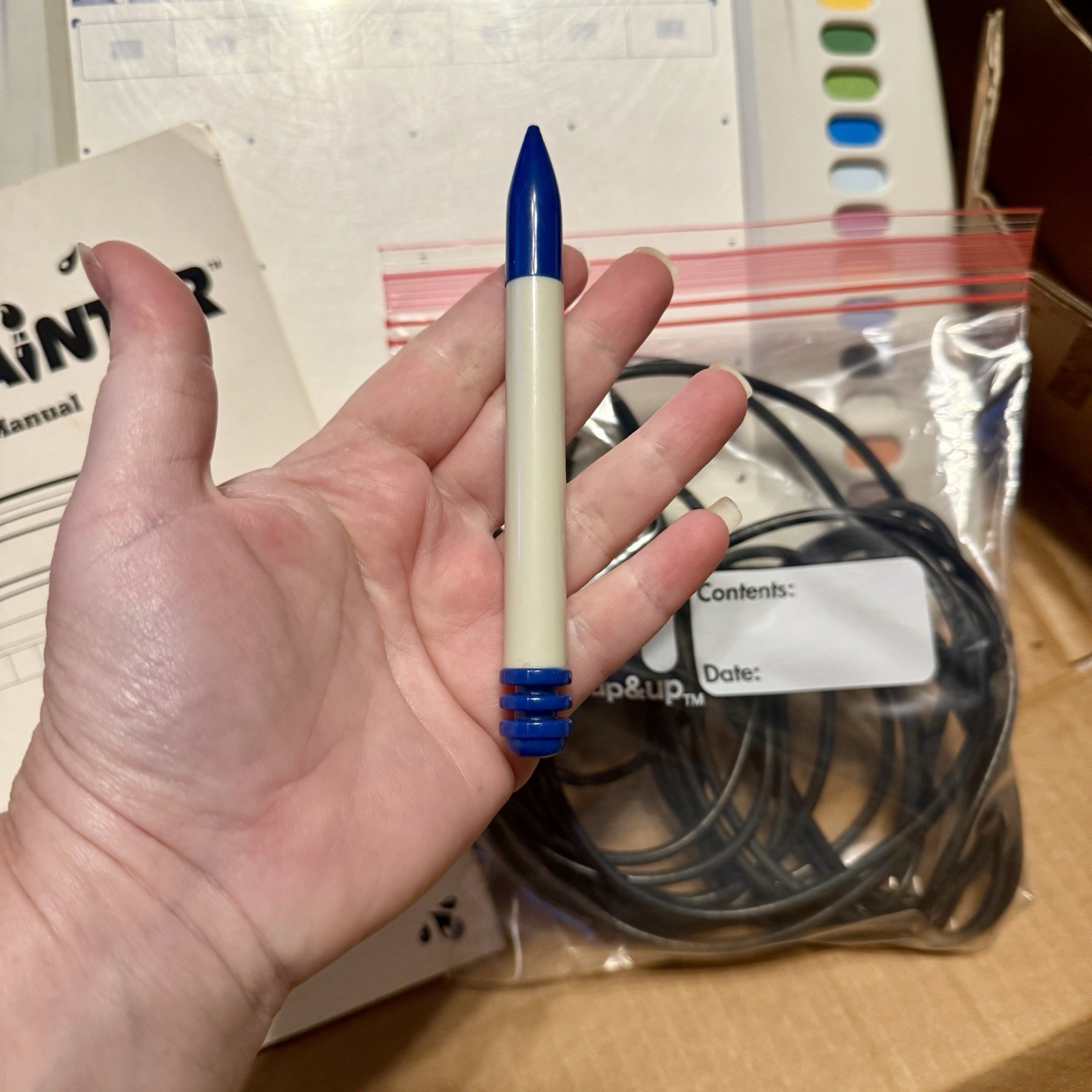 Vintage VTech Master Video Painter In Box Stylus Cord Manual Very Nice