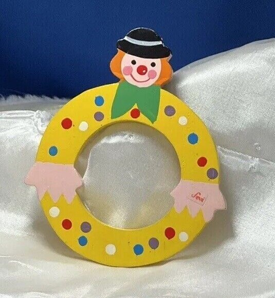 Sevi Hand Painted Wood Alphabet Letters Multicolor