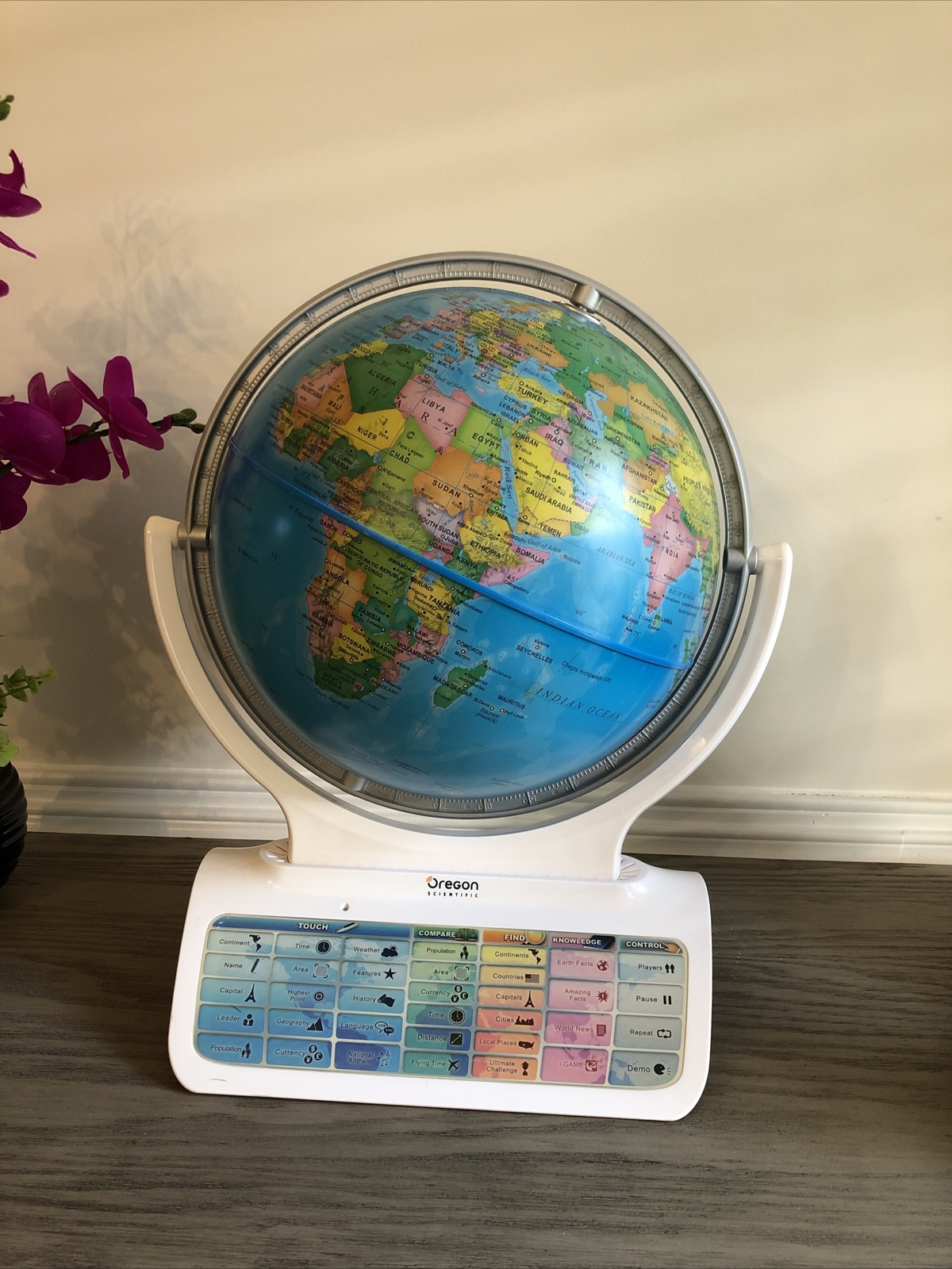 Child Globe World Edu. Explorer #113318 Physical Globe Only;No Pen No USB 13×13″