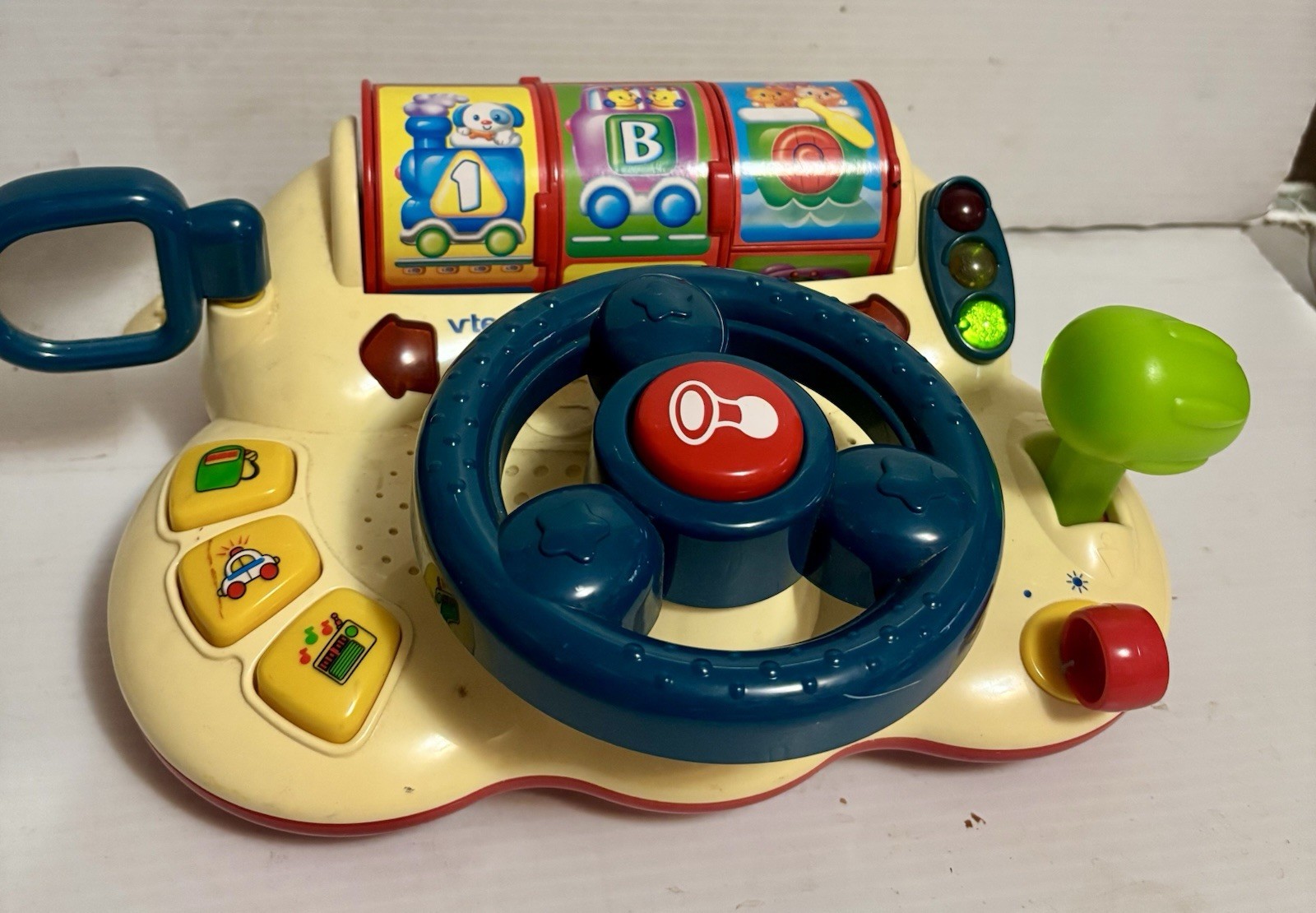 Vtech Learn & Discover Driver Interactive Educational Toy Lights Sounds Video FS