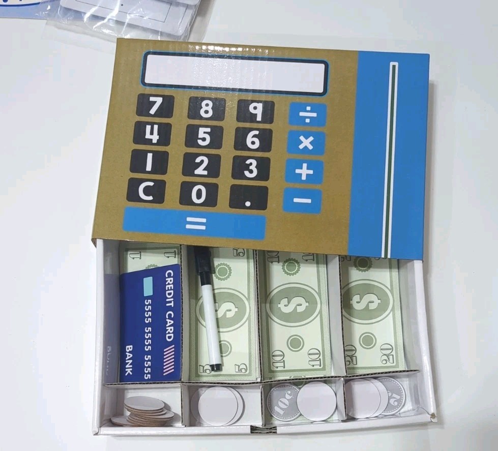 Lot of 15 Manipulatives – Money And Time -Home School/Math Class – Life Skills