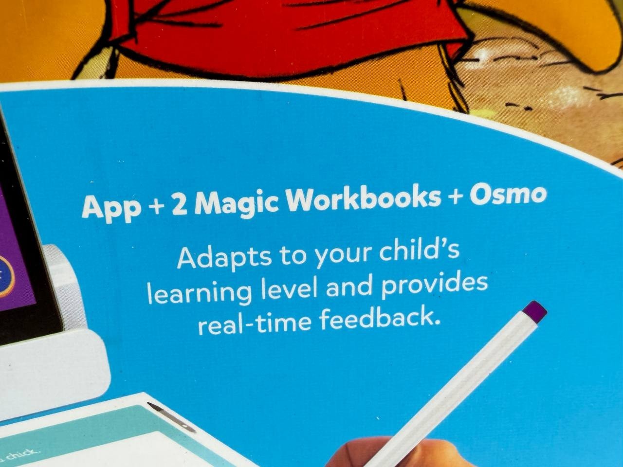 BYJU’S Disney Learning Kit Pre-K Osmo Educational Set New 2lb