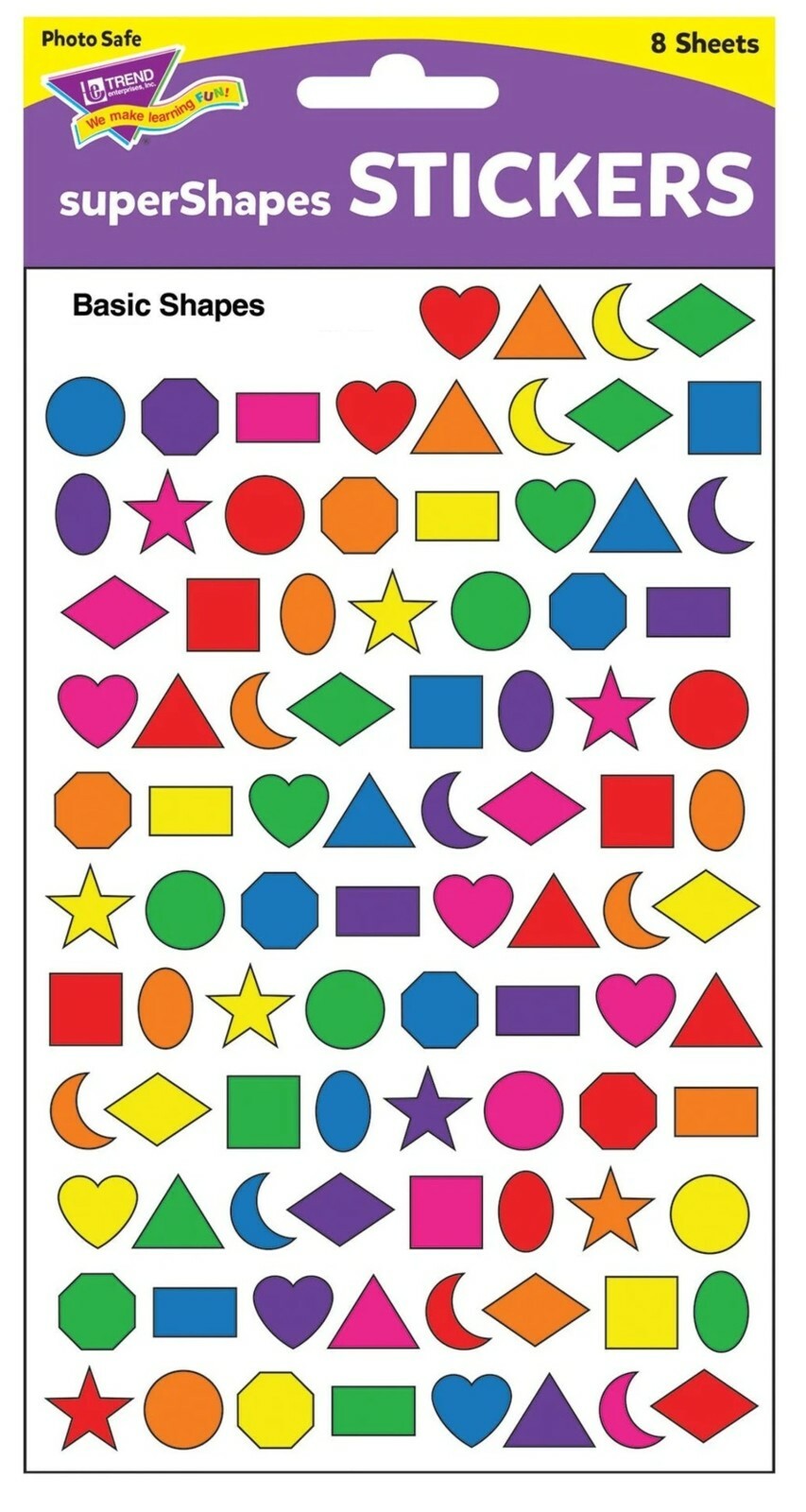 Shapes Colors Memory Match Pairs Game Flash Cards & Reward Stickers Toddlers Set