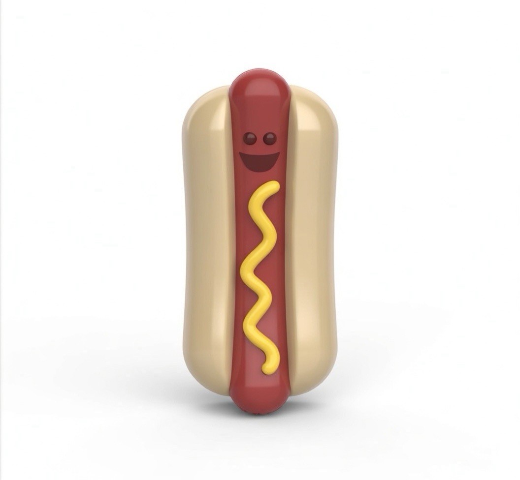 Squishy Oscar Mayer Hot Dog viral trend squishies
