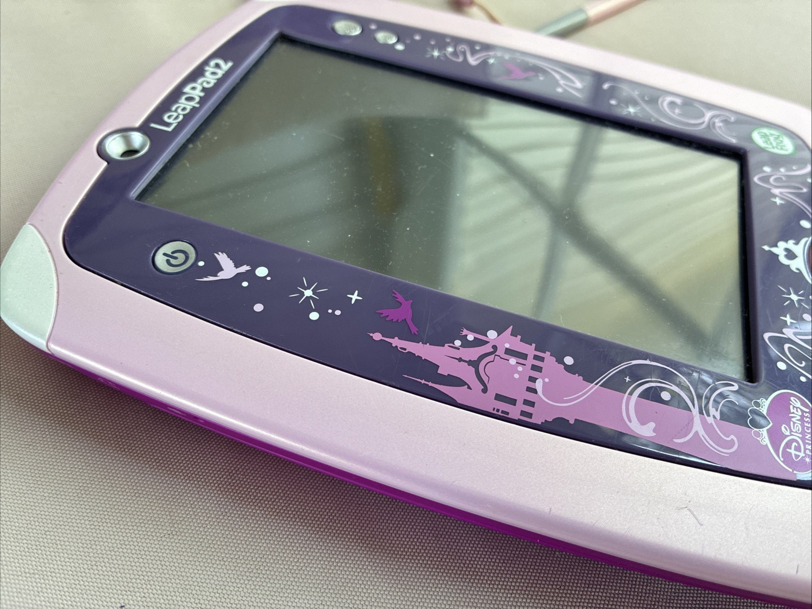 LeapFrog LeapPad2 Explorer Disney Princess Tablet w/ Princess Case (No charger)