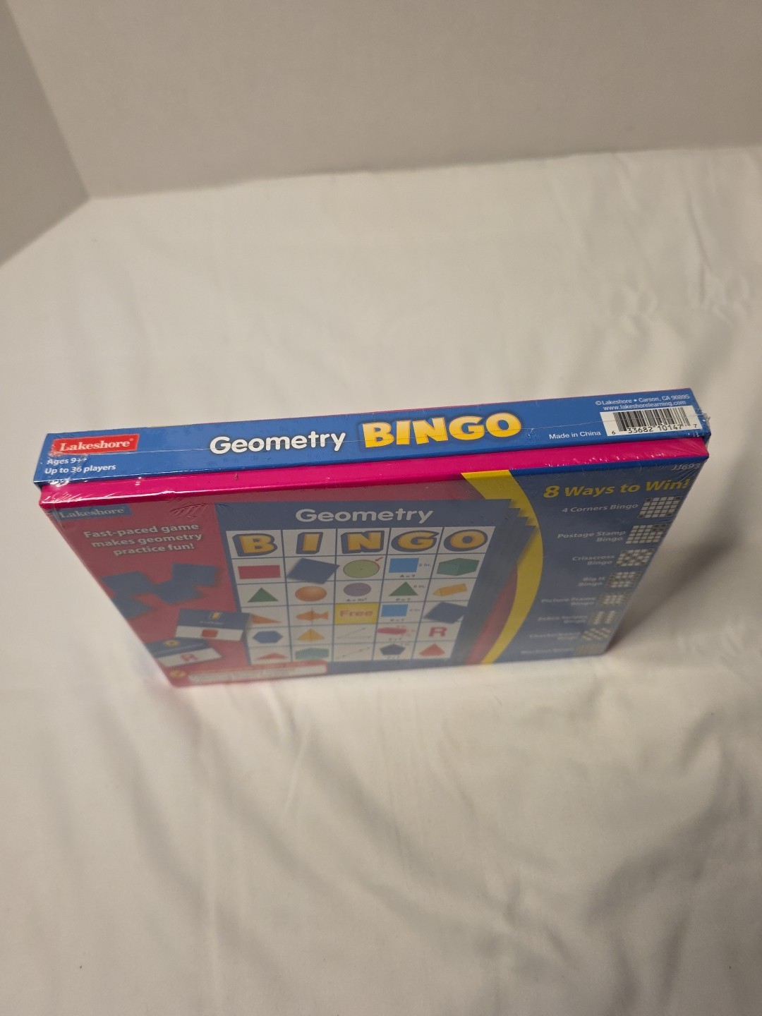Lakeshore Geometry Bingo – Ages 9+ JJ693 Brand New Sealed