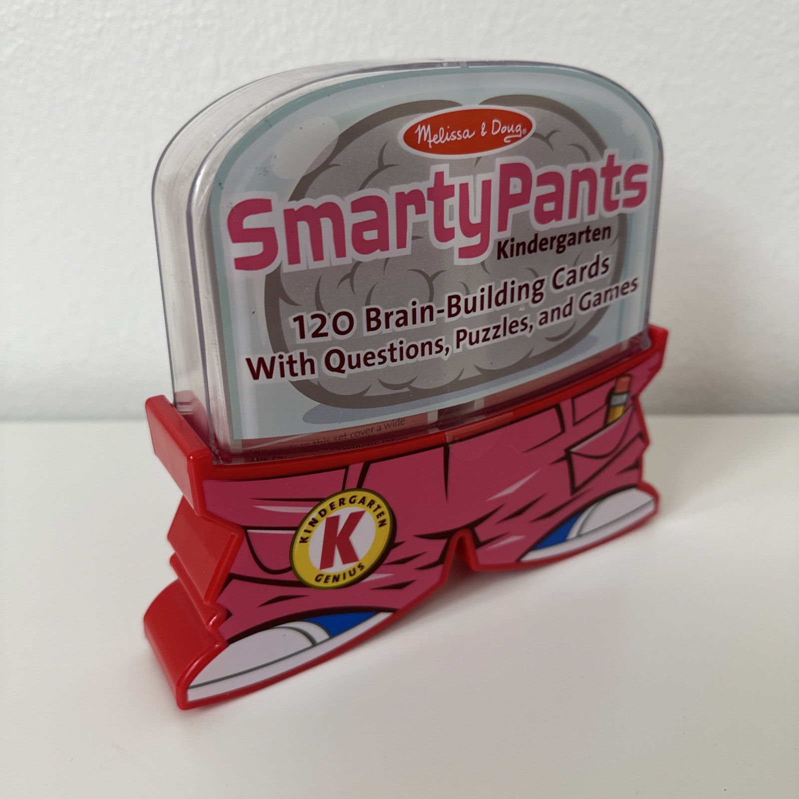 Melissa And Doug Smarty Pants Kindergarten Genius Brain Building Card Game NEW
