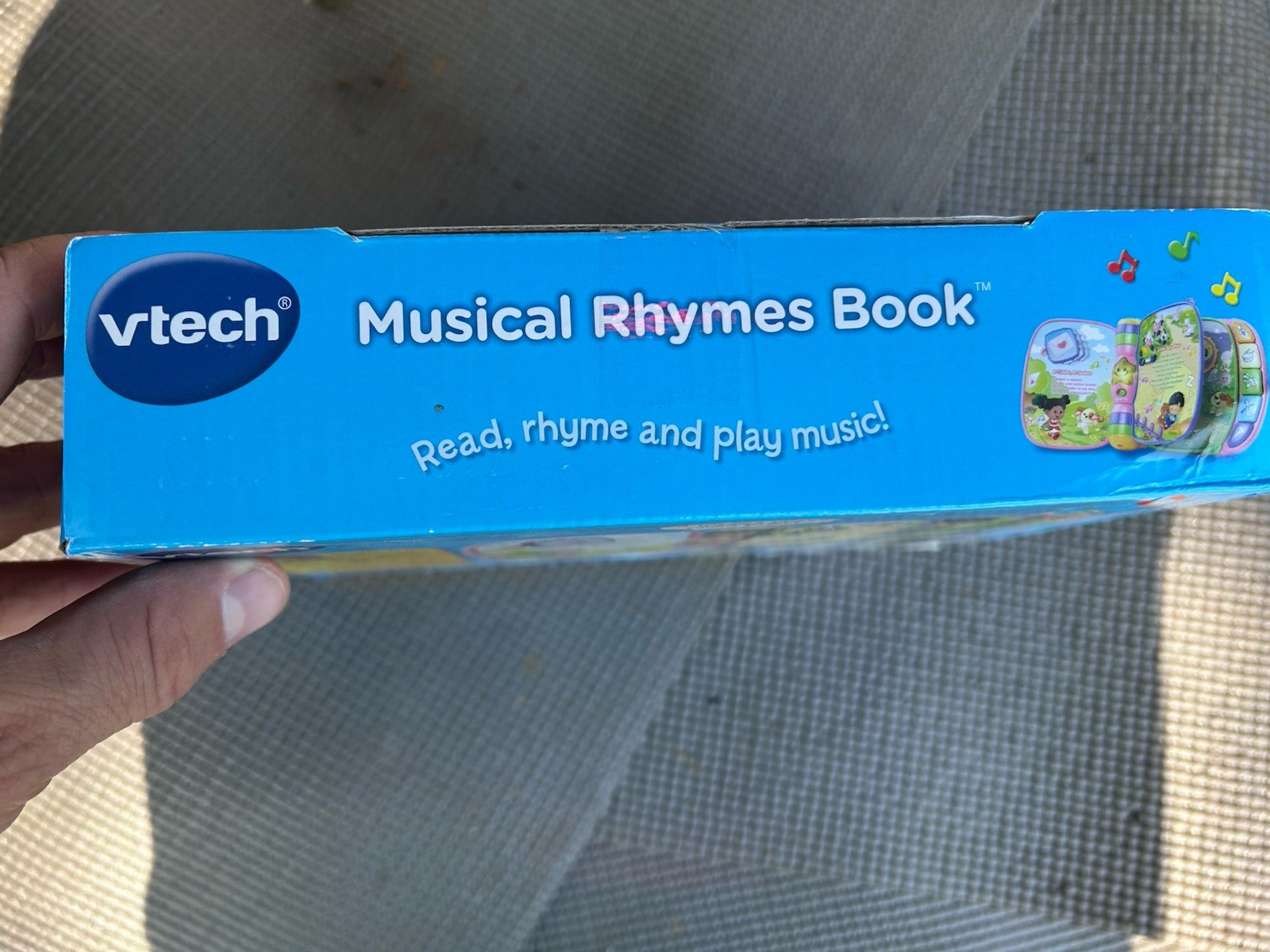 Vtech Musical Rhymes Books Pink Interactive Pages 40+ Sounds NEW 6-36 month