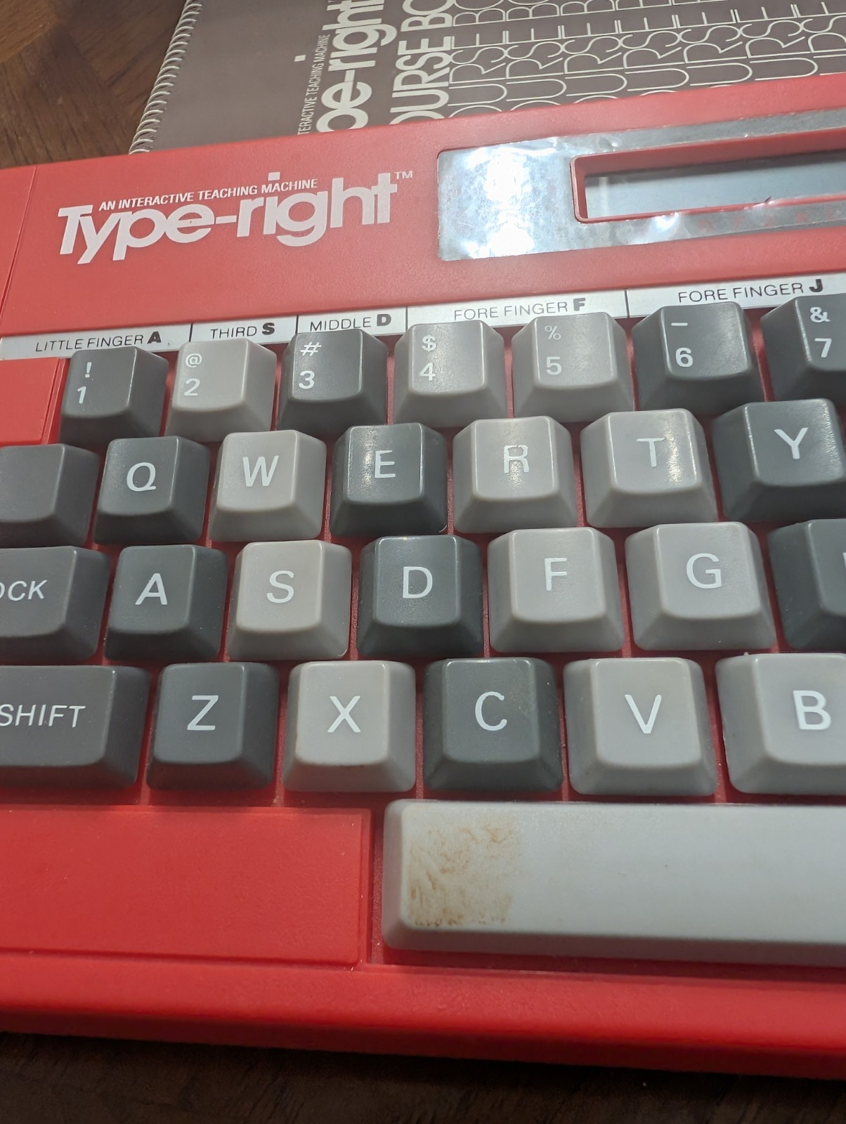 VTG VTech Type-right Typing Game Interactive Teaching Practice Machine 1985 Work