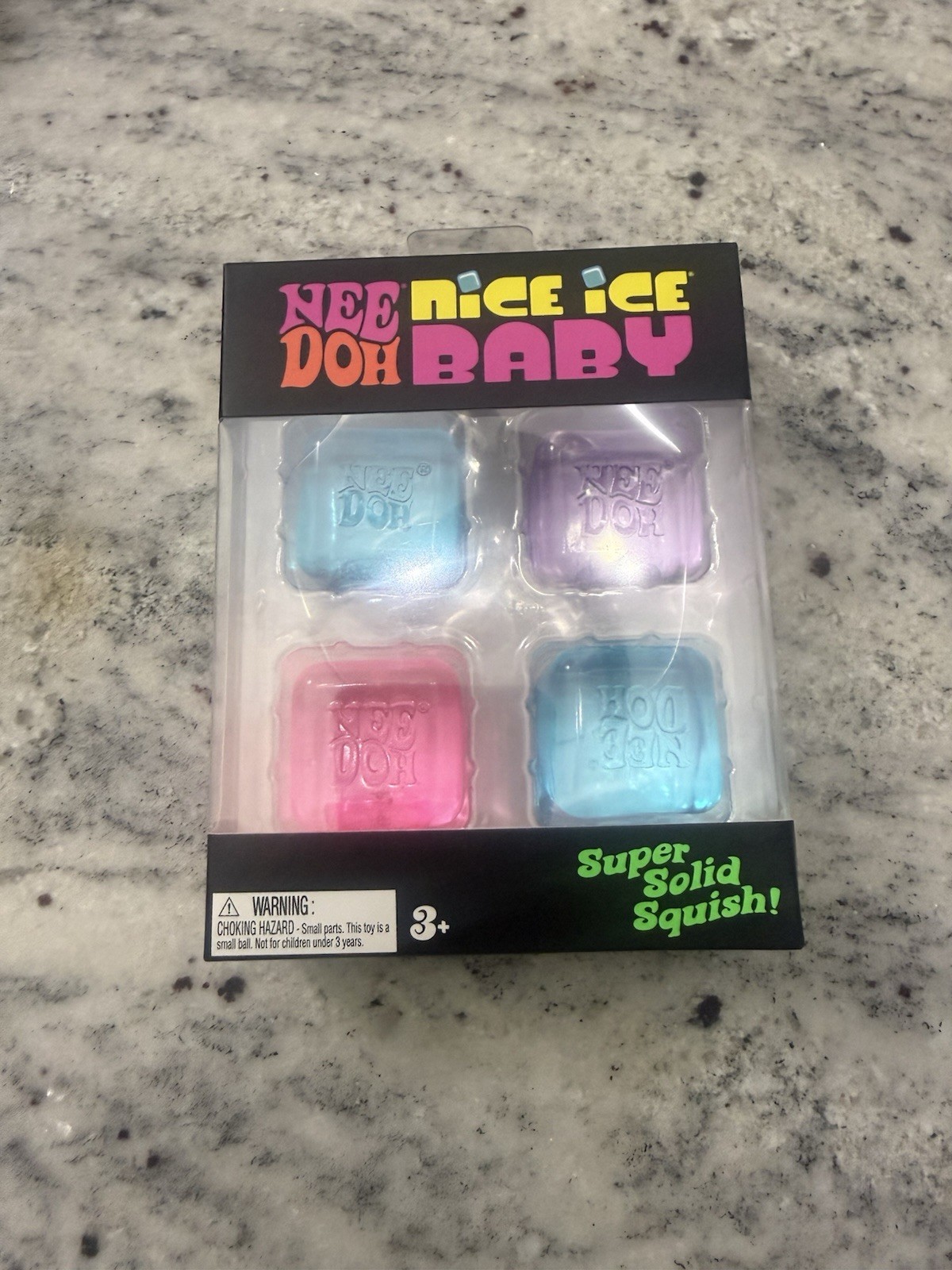 BRAND NEW ~ 4 Pack SEALED Needoh Nice Ice Baby Bundle (Mini Nice Cubes)