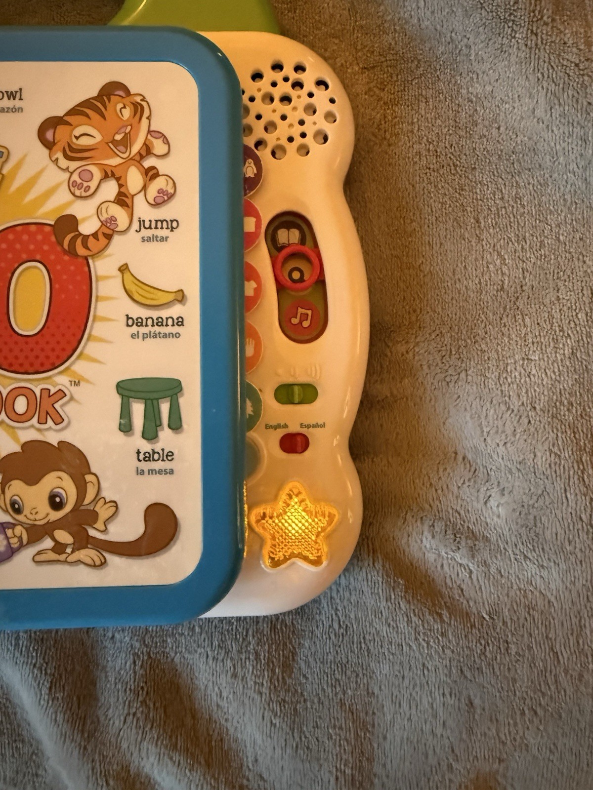 LeapFrog Learning Friends 100 Words Book Electronic Bilingual, Tested & Works