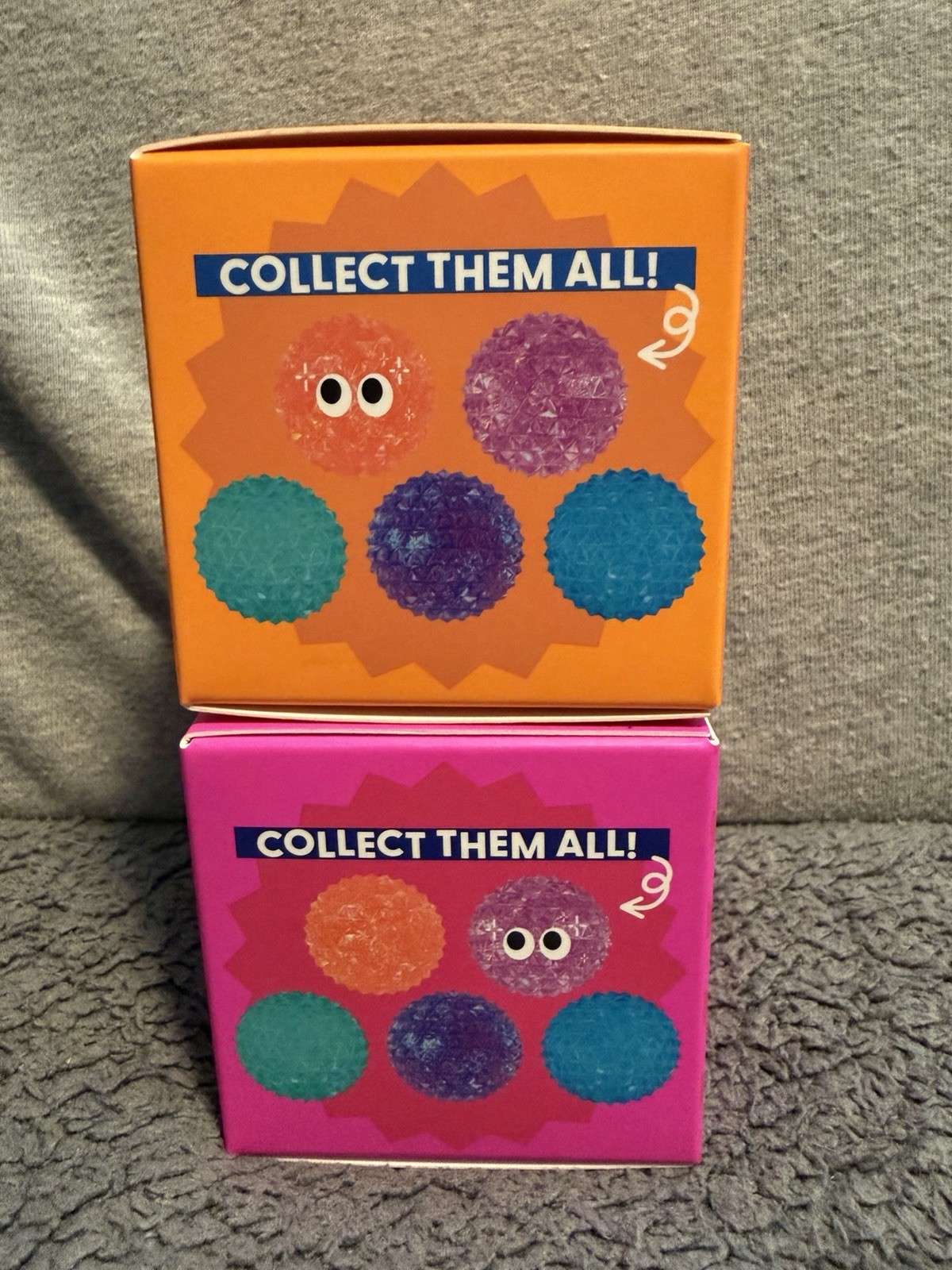 Lot 2 J’adore Diamond Squishy Super Duper Squishy Pink & Orange ✅ Pics FREE2SHIP