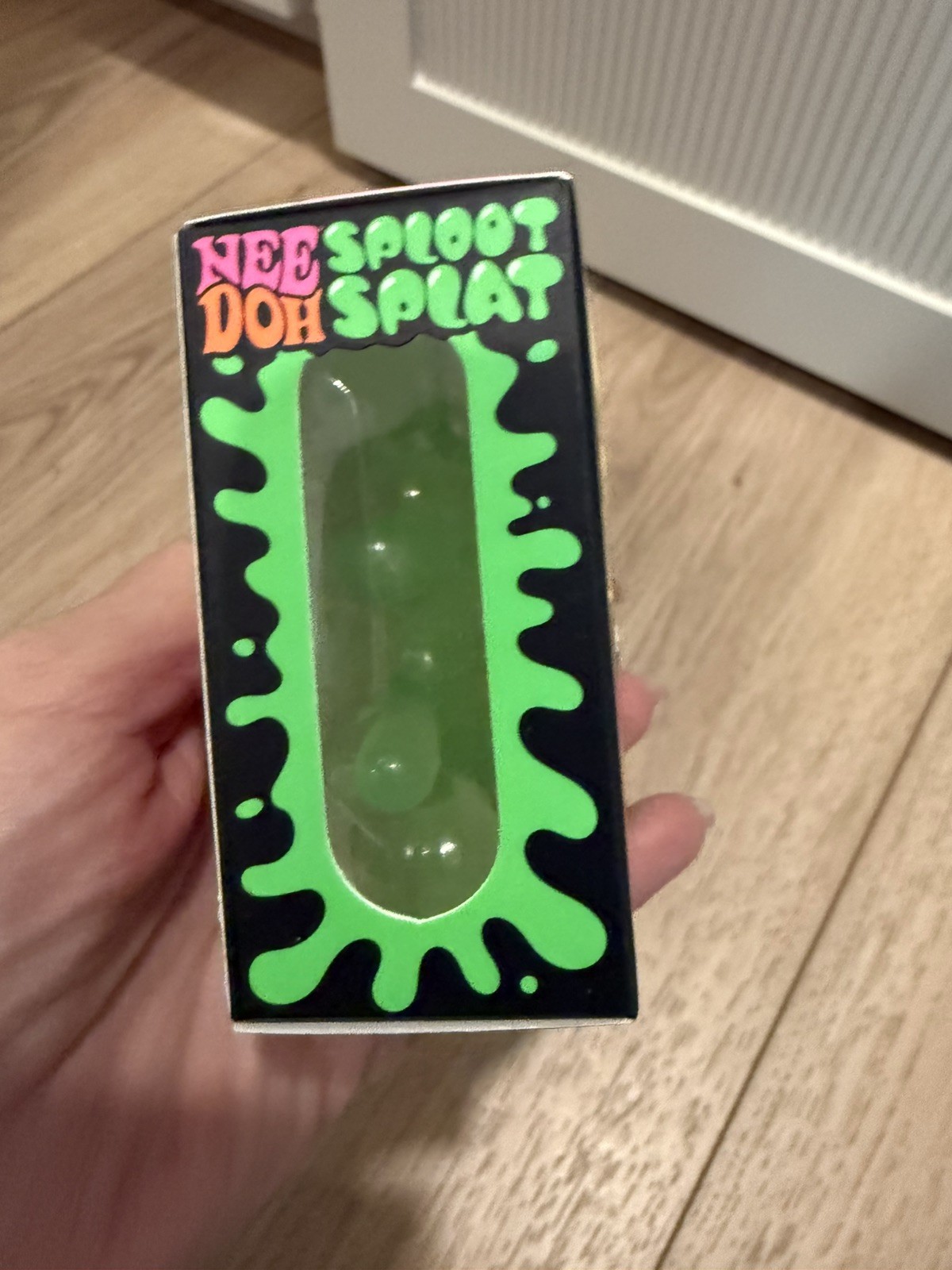 NeeDoh SPLOOT SPLAT, Nee Doh Splatter Fidget, Nee-doh Sploot Splat Squishy green