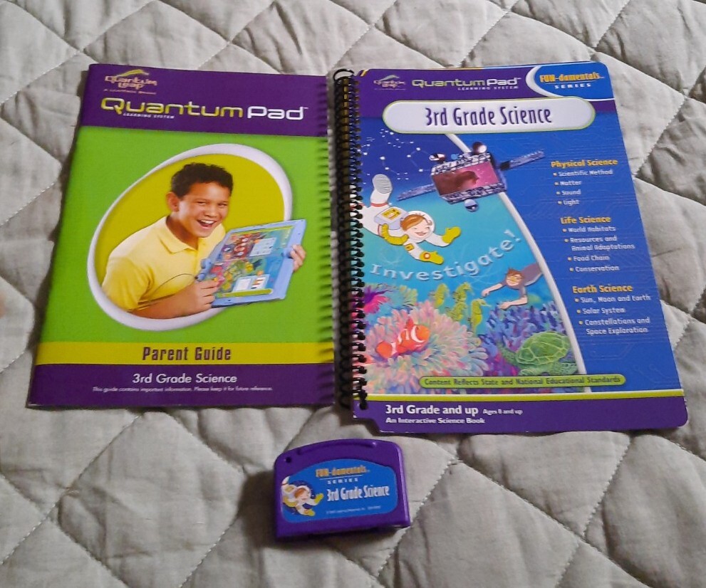 Quantum Leap Quantum Pad 3rd Grade Science Ages 8 And Up Fun-damentals Series