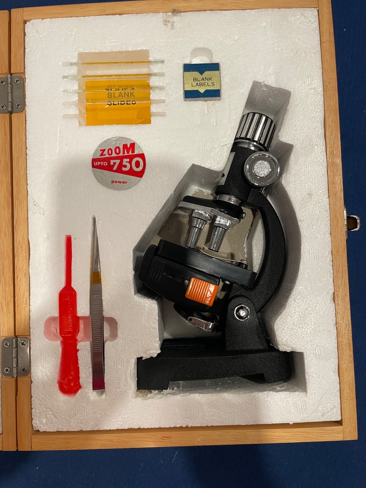 Vintage 1960’s Microlab No. 435 Skil Craft Microscope Kit
