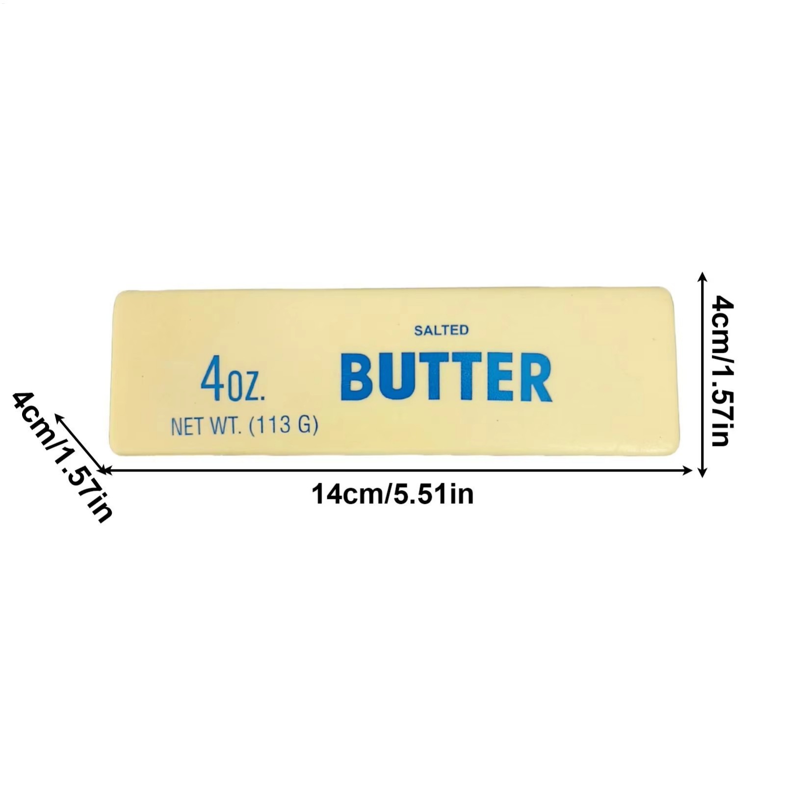 ✅ 1pc Butter Stick Squishy Fidget Toy Soft Stress Relief ADHD Anxiety Squeeze ✅*