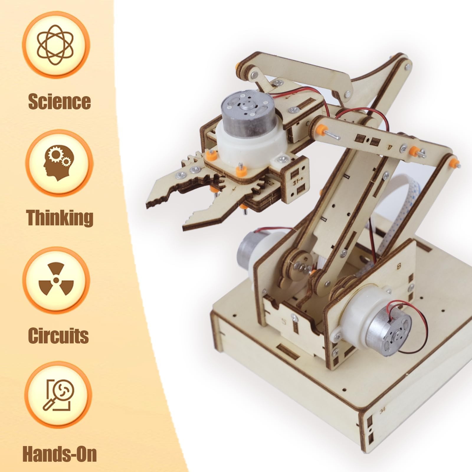 Robot Arm Kits Robotics for Kids Ages 8-12-14-16 Teens Adults STEM Toys Build…
