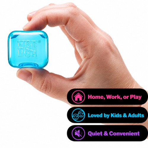 Needoh Nice Ice Baby 4 Pack Mini Cubes Squishy Stress Fidget Toy Authentic