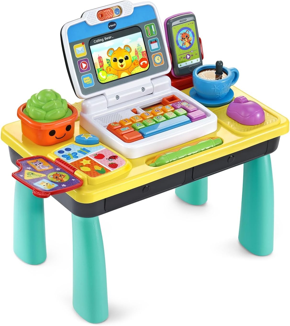 VTech Little CEO Learning Desk Toddler Activity Center Numbers, Letters & Music
