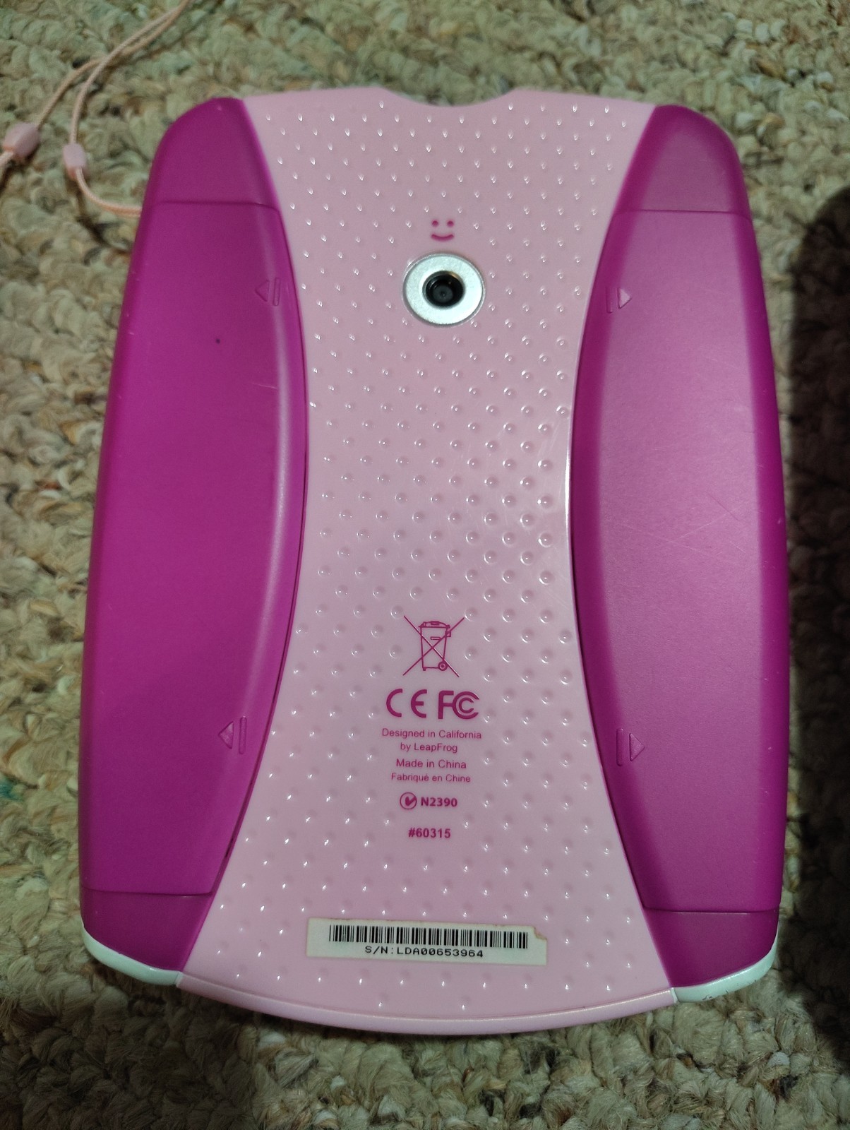 LeapFrog LeapPad2 Disney Princess Edition Tablet Bundle Case 2 Games Works Good