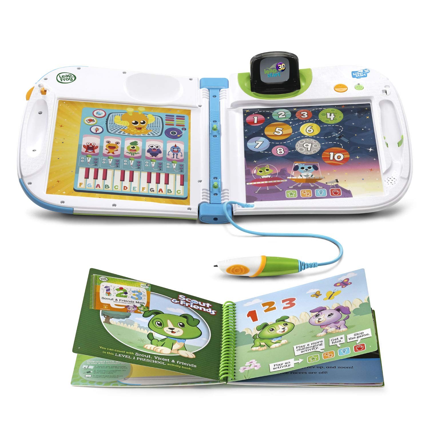 LeapStart 3D Interactive Learning System for Ages 2 to 7 with Stylus 700 Acti…