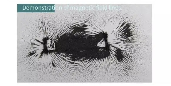 Science Physics Experiment Magnetic Magnet Iron Filings Flux Powder Shavings Box